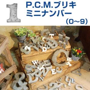 P.C.M.ミニナンバー （メール便対応・12個まで）｜pocchione