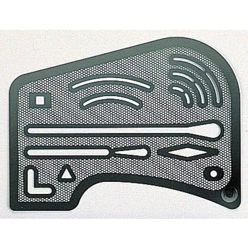 シンワ測定 字消板 ステンレス製 メッシュ 70961 （メール便対応・6個まで）