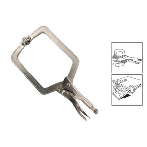 バイスプライヤ C型（皿付） VC225S LOBSTER（エビ印）