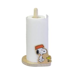 スヌーピー キッチンペーパーホルダー（スヌーピー＆ウッドストック） SNOOPY SNO1500 4961971402957 キャラクター グッズ｜poccl