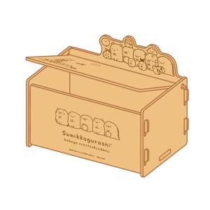 すみっコぐらし 簡単組立 ふた付収納ボックス（いつものすみっコ） SG1501 キャラクター グッズ メール便OK｜poccl