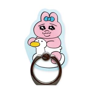 おぱんちゅうさぎ スマートフォンリングOU-SR001 4996740601491 キャラクター グッズ メール便OK トーシンパック