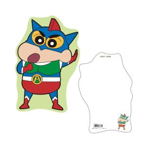クレヨンしんちゃん ダイカットポストカード(アクション仮面 クレヨンしんちゃん ダイカットポストカード(アクション仮面