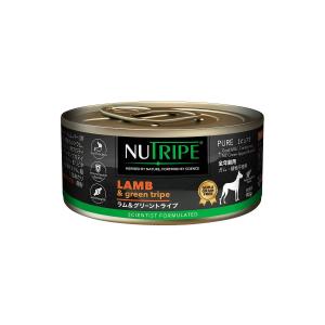 送料無料 「ニュートライプ PURE ピュア ラム＆グリーントライプ 95g 1個」 NUT3787 8885003134202ドッグフード 缶詰｜poccl