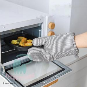 鍋つかみ ミトン オーブ手袋　オーブンミトン キッチン 耐熱ミトン 料理 滑り止め 断熱 家庭用 業務用 クッキング用 バーベキュー用
