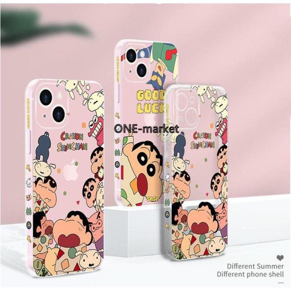 クレヨンしんちゃん スマホケース 携帯 保護カバー iPhoneケース iPhone13pro iP...