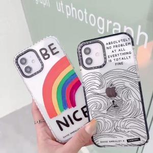 スマホケース casetify 虹 レインボー 船 おしゃれ ミラー インスタ ins アイフォンケース iphone11 iphone12 pro promax iphone13｜poccoro