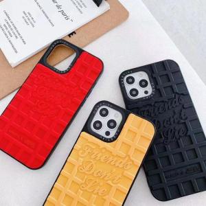 スマホケース casetify 立体 ワッフルイメージ おしゃれ インスタ ins アイフォンケース iphone11 iphone12 iphone13 iphone14｜poccoro