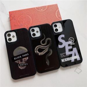 Casetify 強化フィルム付き ヘビ ドクロ スマホケース iPhone13 Plus 13mini ケース iPhone12 XR 携帯 SE2 ケース iPhone11 スマホ 携帯 iPhoneケース 耐衝撃｜poccoro