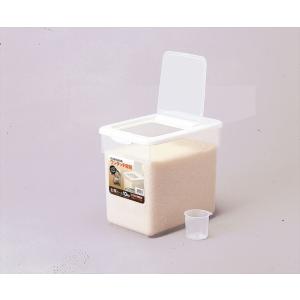 サンコープラスチック お米ケース10kg WH...の詳細画像1