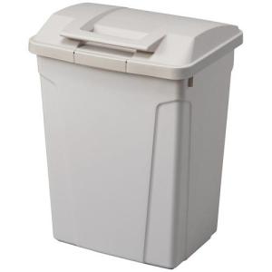アスベル(株) ハンドル付分別ペール７０Ｌ ライトグレー ゴミ箱 分別 ダストボックス