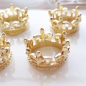 メタルパーツ ハンドメイド材料 金属パーツ 王...の詳細画像2