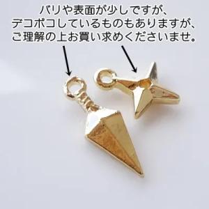チャーム ハンドメイド材料 金属パーツ 手裏剣...の詳細画像4