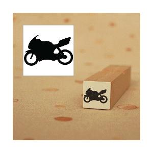 シルエット　バイクスタンプ｜poche-puchistamp