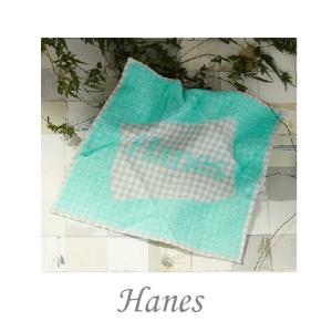 Hanes  ガーゼ＆パイル　タオルハンカチ　プチギフト