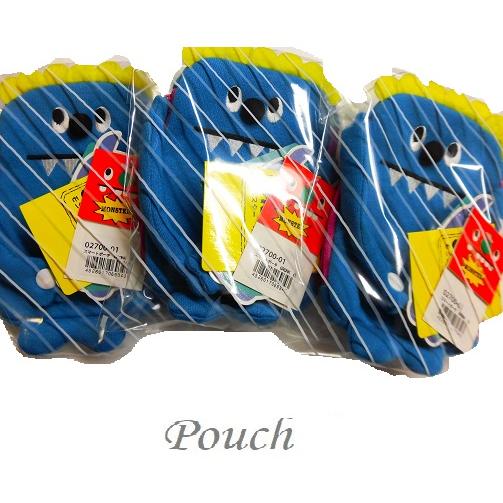 モンスターポーチ　バックチヤーム　クリアケース付き