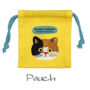 猫 ミニミニ巾着 7種柄 Ecoute! 手の...の詳細画像2