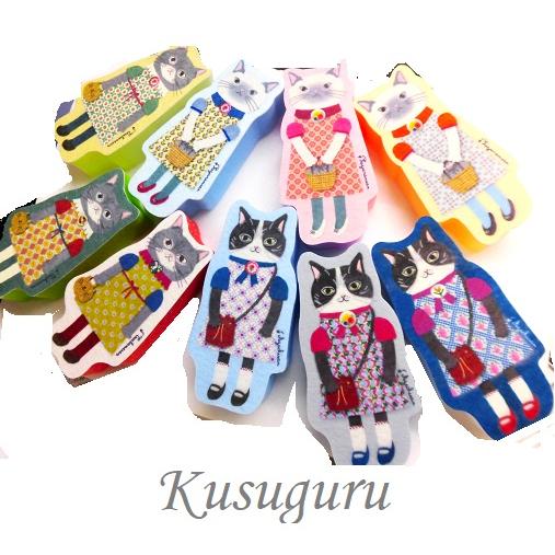 すずらん堂　キッチンスポンジ3個セット　Kusuguru