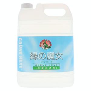 大容量 緑の魔女ランドリー(洗濯用洗剤) 5L 業務用｜pochi-pochipc