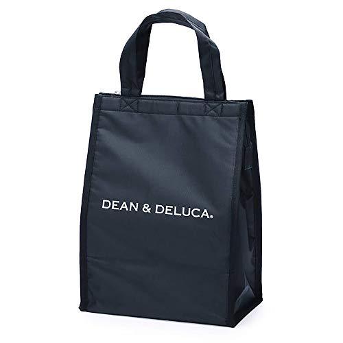 DEAN&amp;DELUCA クーラーバッグ ブラックM ファスナー付き コンパクト お弁当 ランチバッグ...