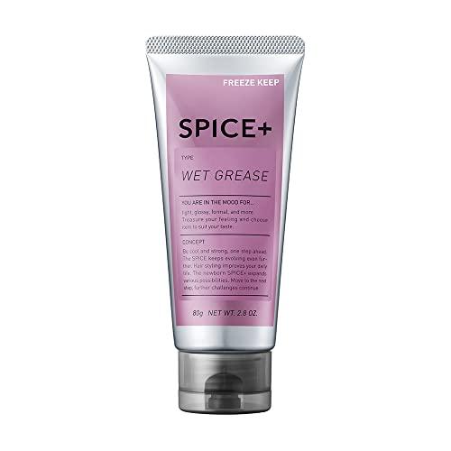 SPICE＋(スパイスプラス) ウェットグリース ヘアワックス 青りんごの香り 80g