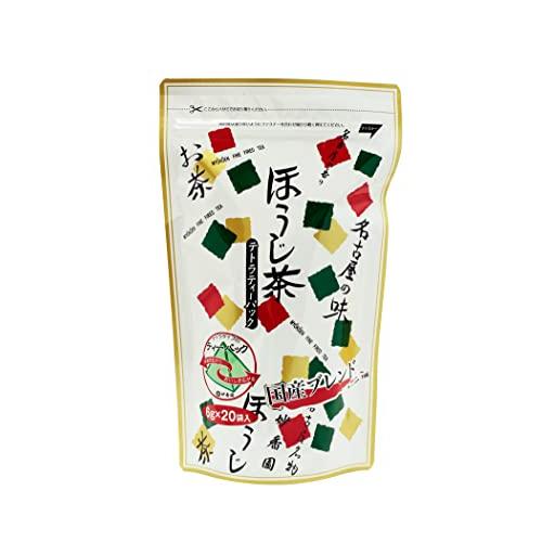 妙香園 ほうじ茶 国産ブレンド 紗パック (6g×20袋) ×3個
