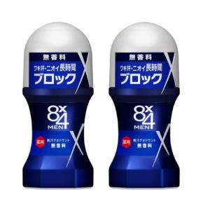 まとめ買い 8x4メン ロールオン 無香料 60ml×2個セット