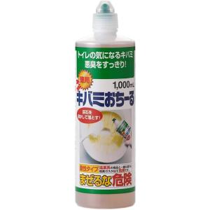 アイメディア(Aimedia) 尿石 ・ 黄ばみ用 トイレ洗浄剤 徳用キバミおちーる 1000ｍｌ