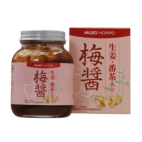 無双本舗 生姜・番茶入り梅醤 250g