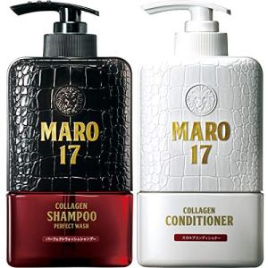 MARO17 コラーゲン シャンプー パーフェクトウォッシュ & コラーゲン スカルプ コンディショナー セット 350ml×2 メンズ｜Pochi-Pochi