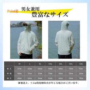 着る日焼け止め UVカット UPF50 パーカ...の詳細画像5