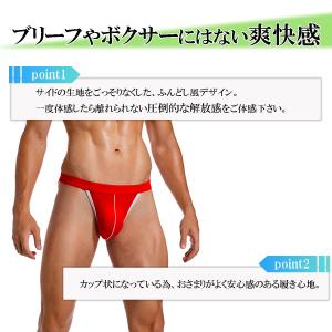 メンズビキニ 男性ビキニショーツ ふんどしパン...の詳細画像4