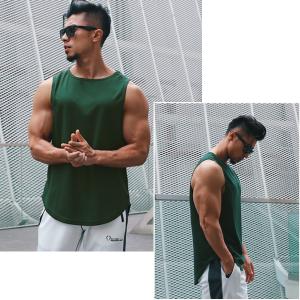 タンクトップ メッシュ ラウンドカット 速乾 ...の詳細画像5
