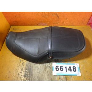 66148 カワサキ ZR250A-037〜 バリオス '93 1型 純正 シート 前フチ破れあり ...