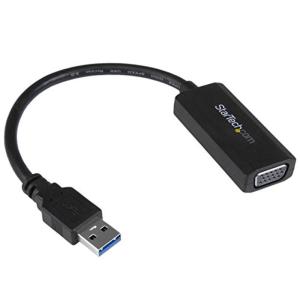 StarTech.com USB 3.0 - VGA変換アダプタ オンボードドライバインストールに対応 1920x1200 USB32VGA｜pochon-do