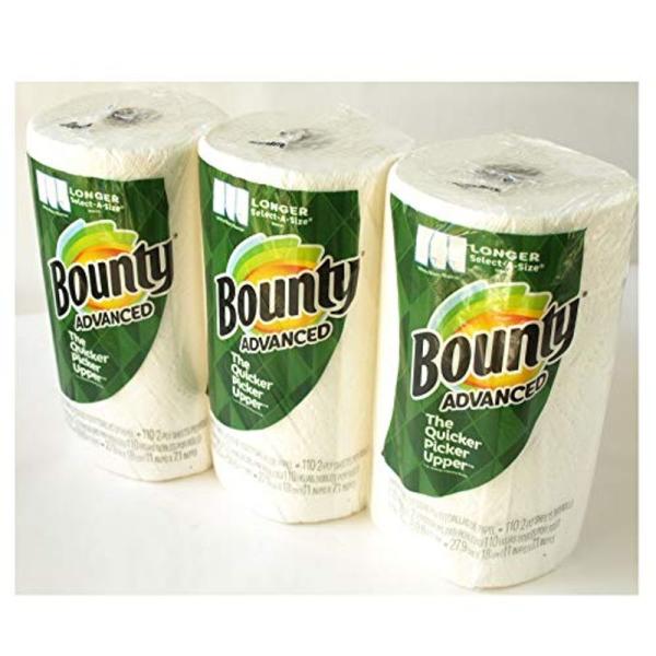 Bounty Paper Towels 3Rolls バウンティ ペーパータオル 3ロール(279×...