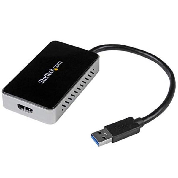 StarTech.com USB 3.0 - HDMI変換アダプタ(USBポート x1付き) 外付け...