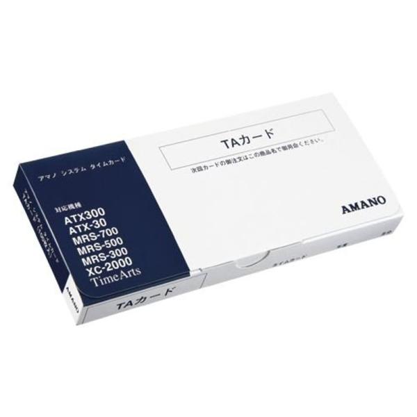 アマノ タイムカード(100枚入)TA TA 00037302まとめ買い3箱セット
