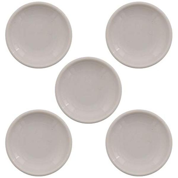テーブルウェアイースト アウトレット 白い食器 豆皿(丸8.8) 5枚セット 小皿 食器セット 白い...