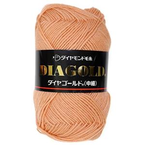 ダイヤモンド毛糸 ダイヤゴールド 毛糸 中細 col.373 オレンジ 系 50g 約200m 10玉セット｜pochon-do