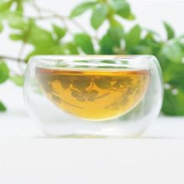 天香茶行 双層杯35ml（満水60ml） 耐熱ガラス製中国茶器 茶器 茶具