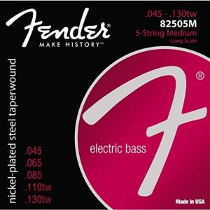 Fender エレキベース弦 8250 Bass Strings, Nickel Plated Steel Taper Wound, Lon｜pochon-do