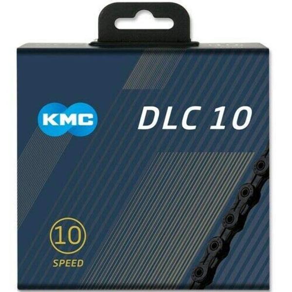 KMC DLC 10 チェーン 10S/10速/10スピード 用 116Links (ブラック) 並...