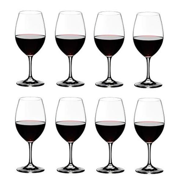 正規品 RIEDEL リーデル 赤ワイン グラス 8個セット オヴァチュア レッド・ワイン 350m...
