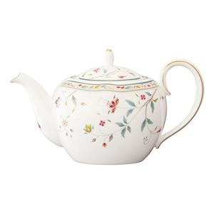 Noritake ノリタケ ティー ポット 520cc 花更紗 ボーンチャイナ T50523A/4409｜pochon-do