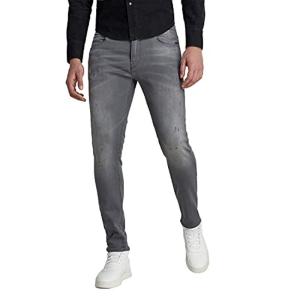 G-Star RAW ジースターロゥ ジーンズ メンズ スキニー ストレッチ グレー ダメージ Revend Skinny Jeans 51｜pochon-do