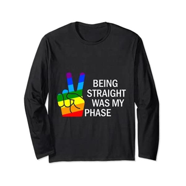 LGBT ゲイプライド レズビアン・バイセクシャル・トランスジェンダー 長袖Tシャツ