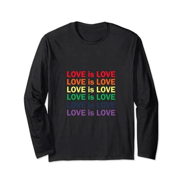 LGBT ゲイプライド レズビアン・バイセクシャル・トランスジェンダー 長袖Tシャツ