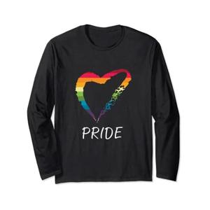 LGBT ゲイプライド レズビアン・バイセクシャル・トランスジェンダー 長袖Tシャツ｜pochon-do