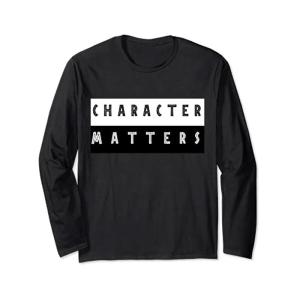 Character Matters 長袖Tシャツ